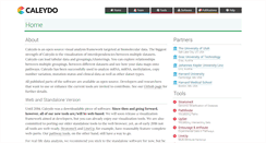 Desktop Screenshot of caleydo.org