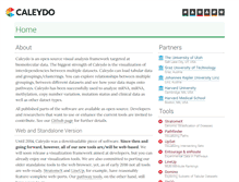 Tablet Screenshot of caleydo.org